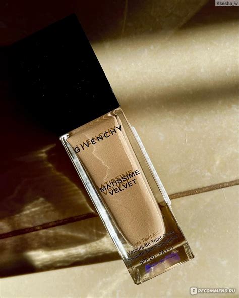 givenchy matissime отзывы|Тональный флюид Givenchy MATISSIME VELVET SPF 20 .